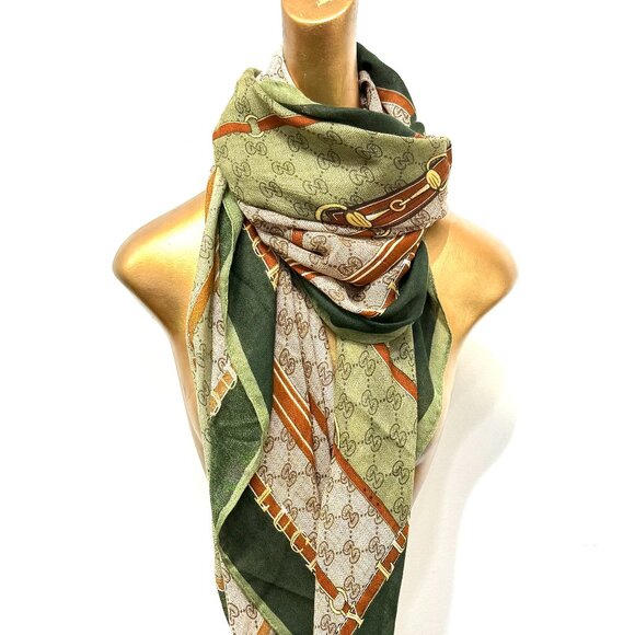 💖💖NEW ARRIVAL!  Fall  Horsebit Scarf Sage - Picture 1 of 2